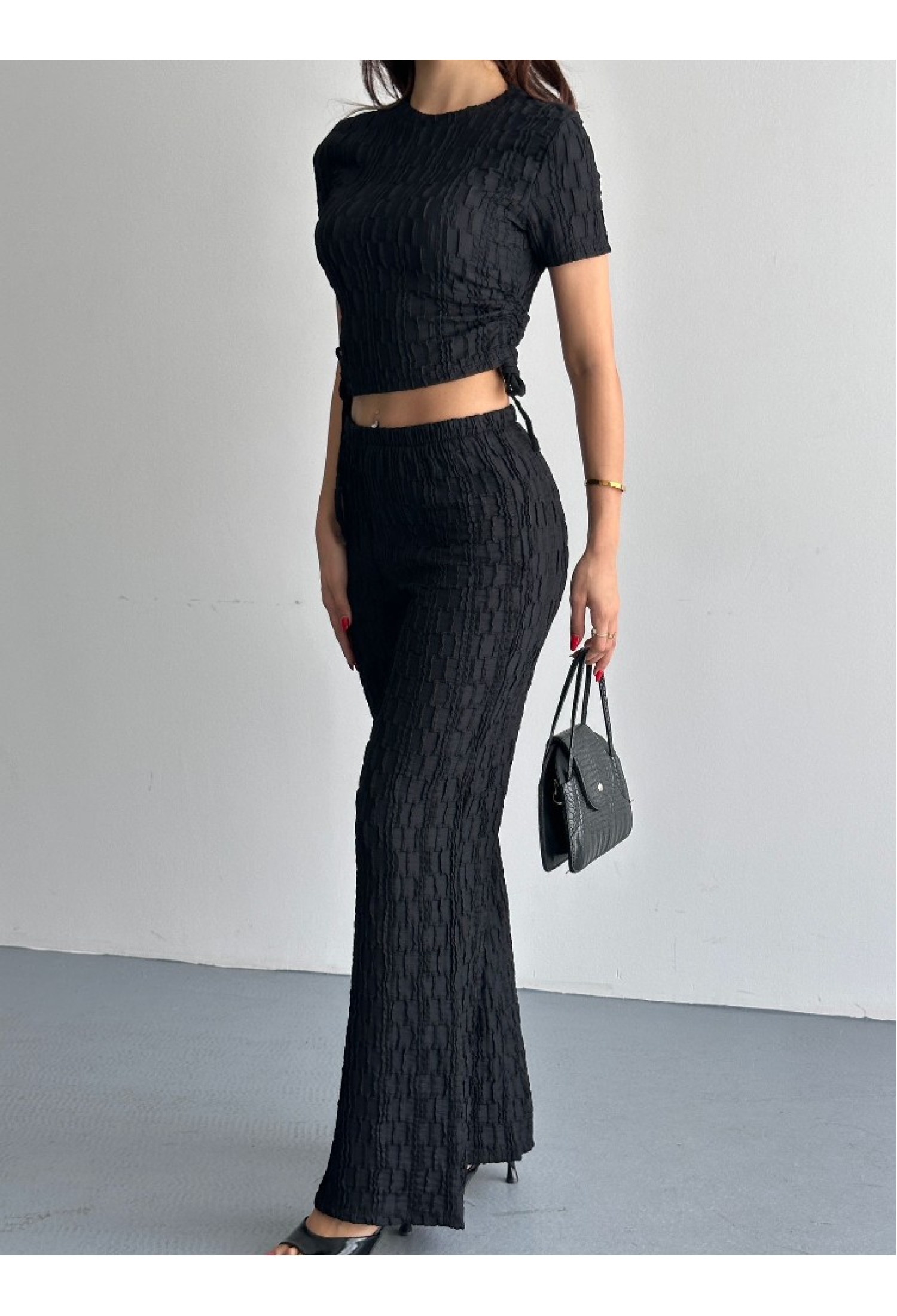 Elegant Slim Fit Palazzo Set