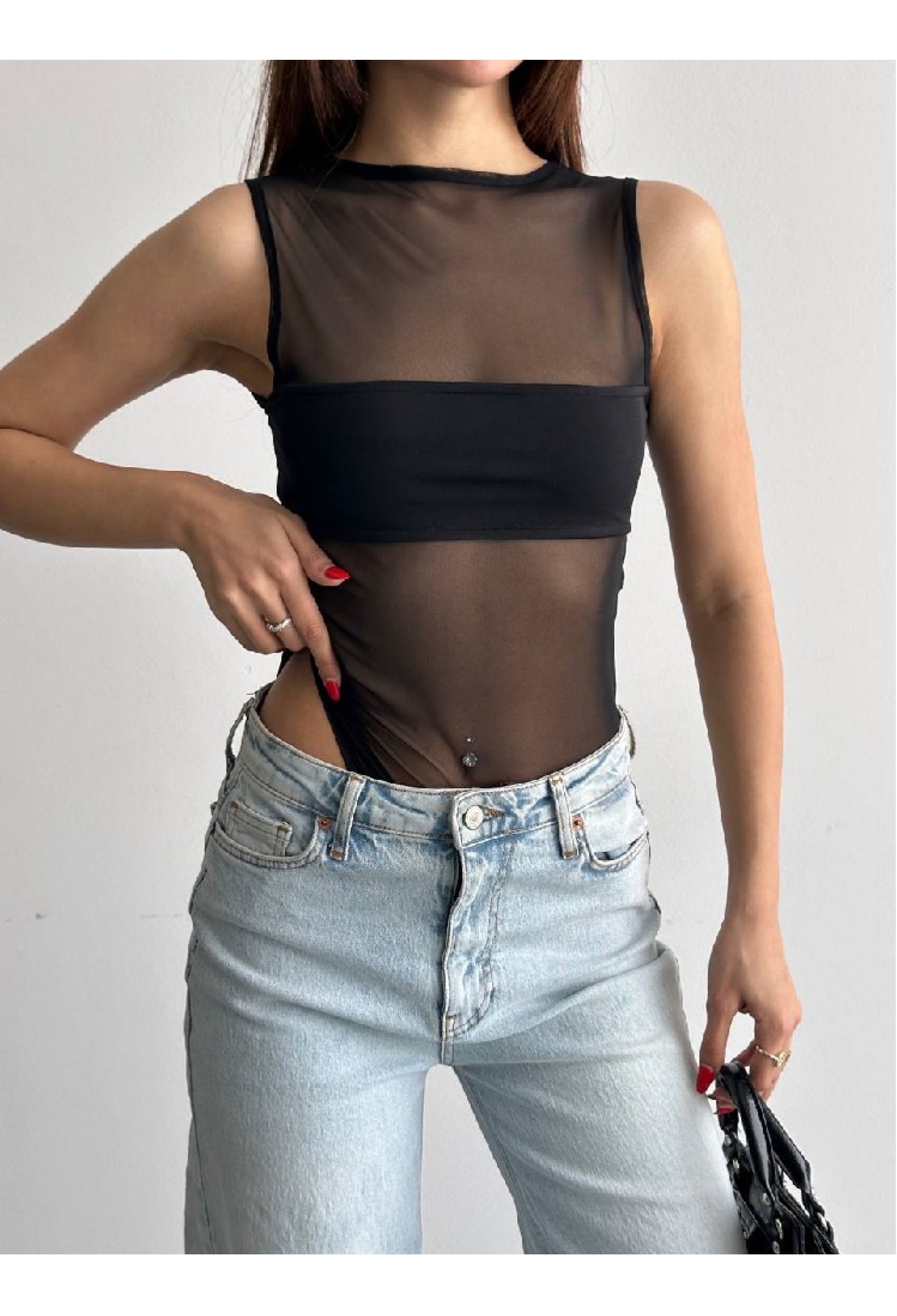Bodysuit Slim Fit Cap Sleeve For Party