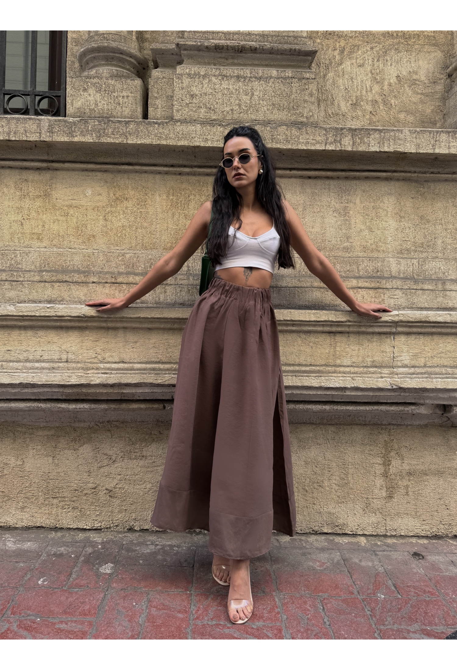 100% Modal Long Skirt 29078