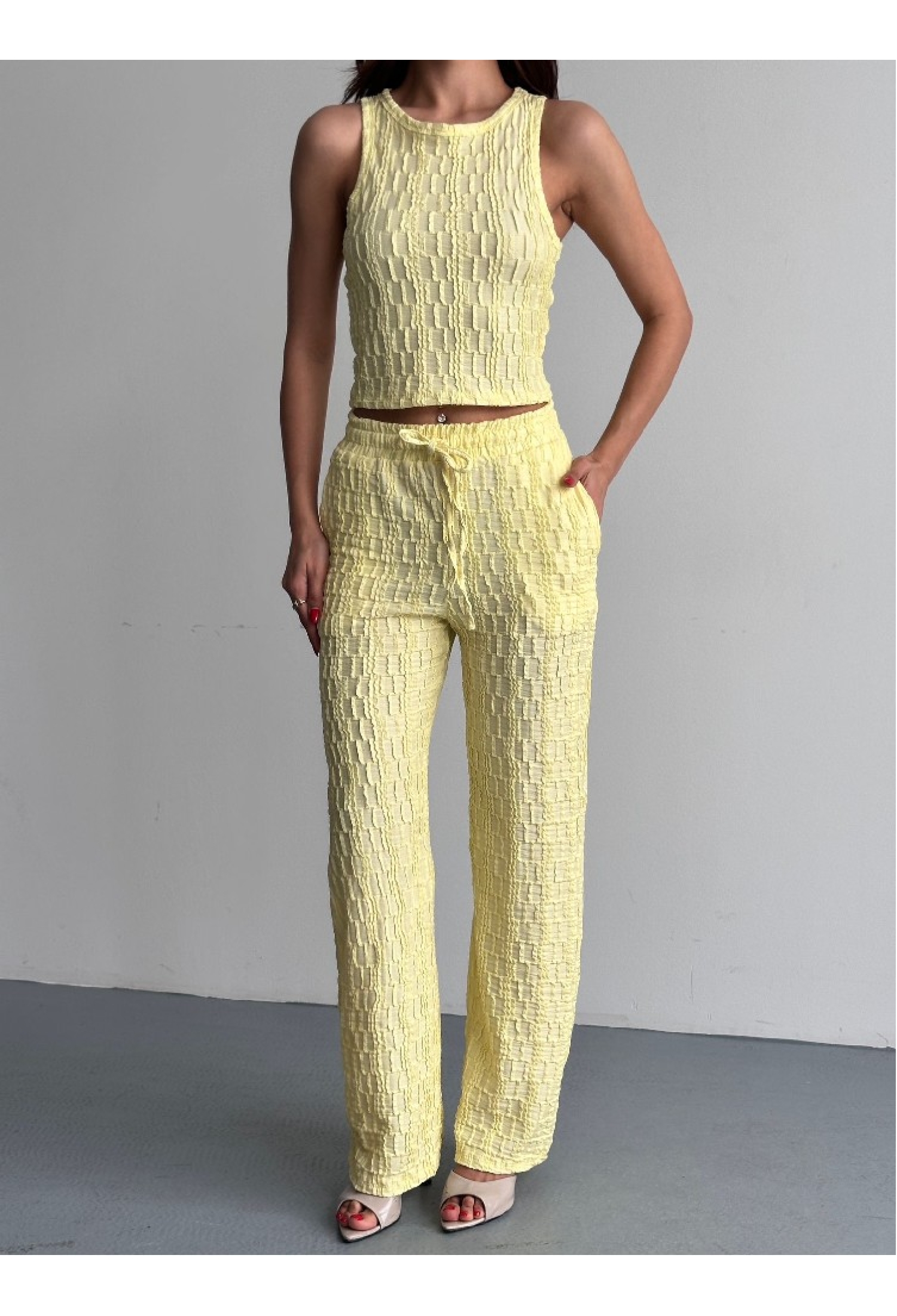 Checkered Casual Sport Set