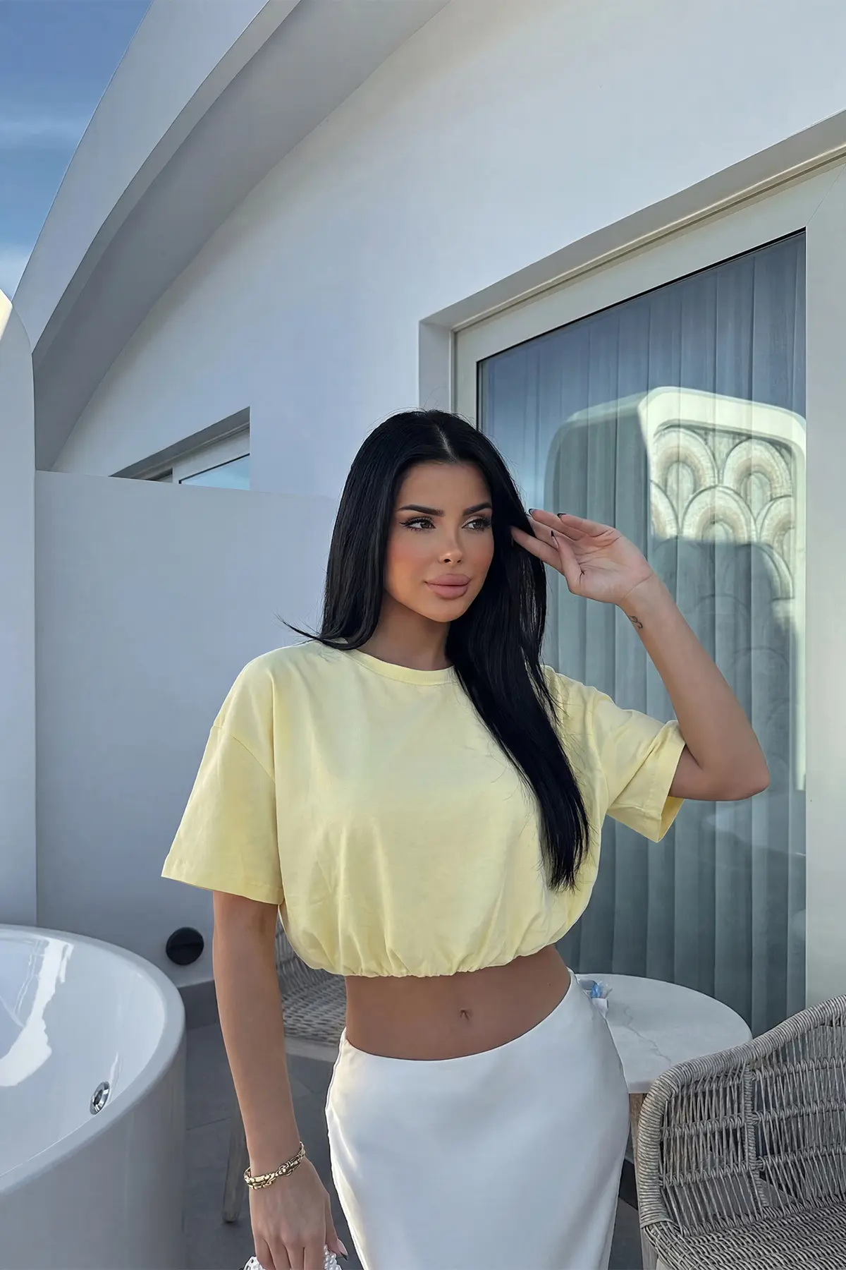 Crop Top Casual Sexy Streetwear