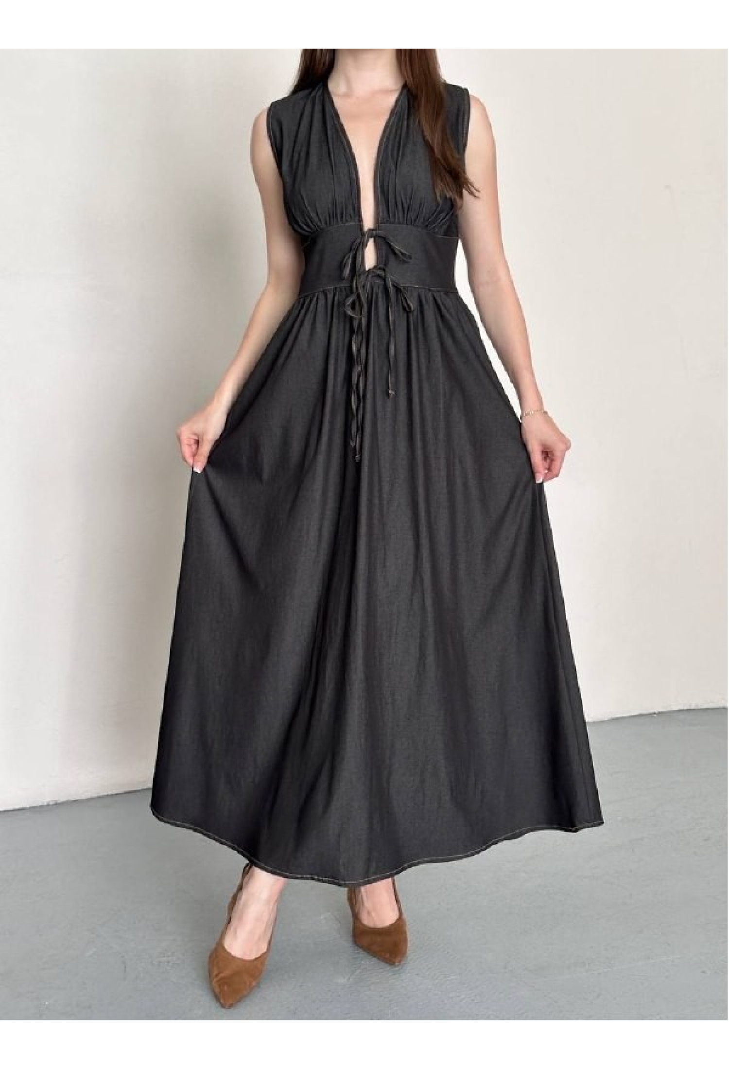 Sexy Elegant Wrap Maxi Dress