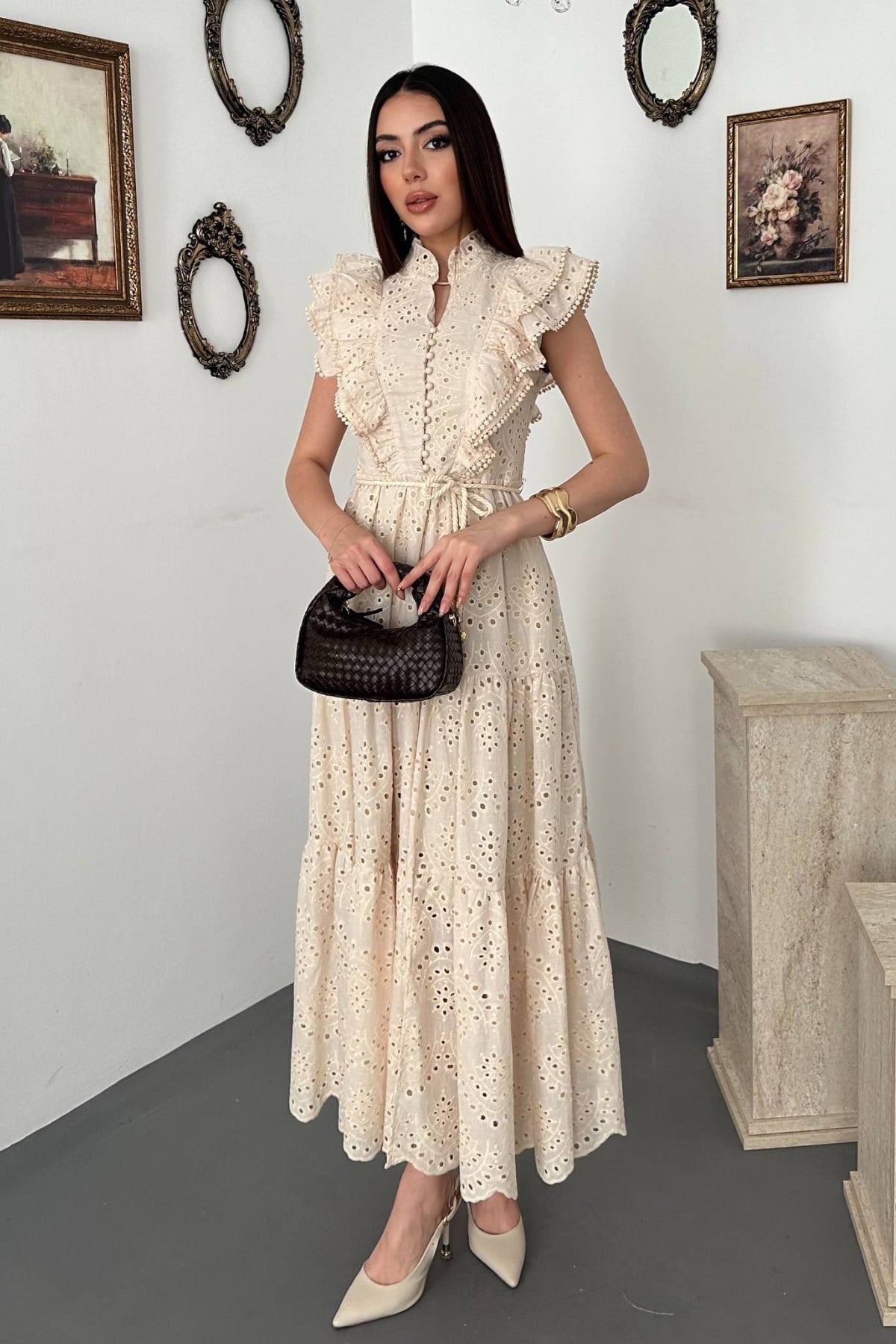 Elegant Fit And Flare Dress