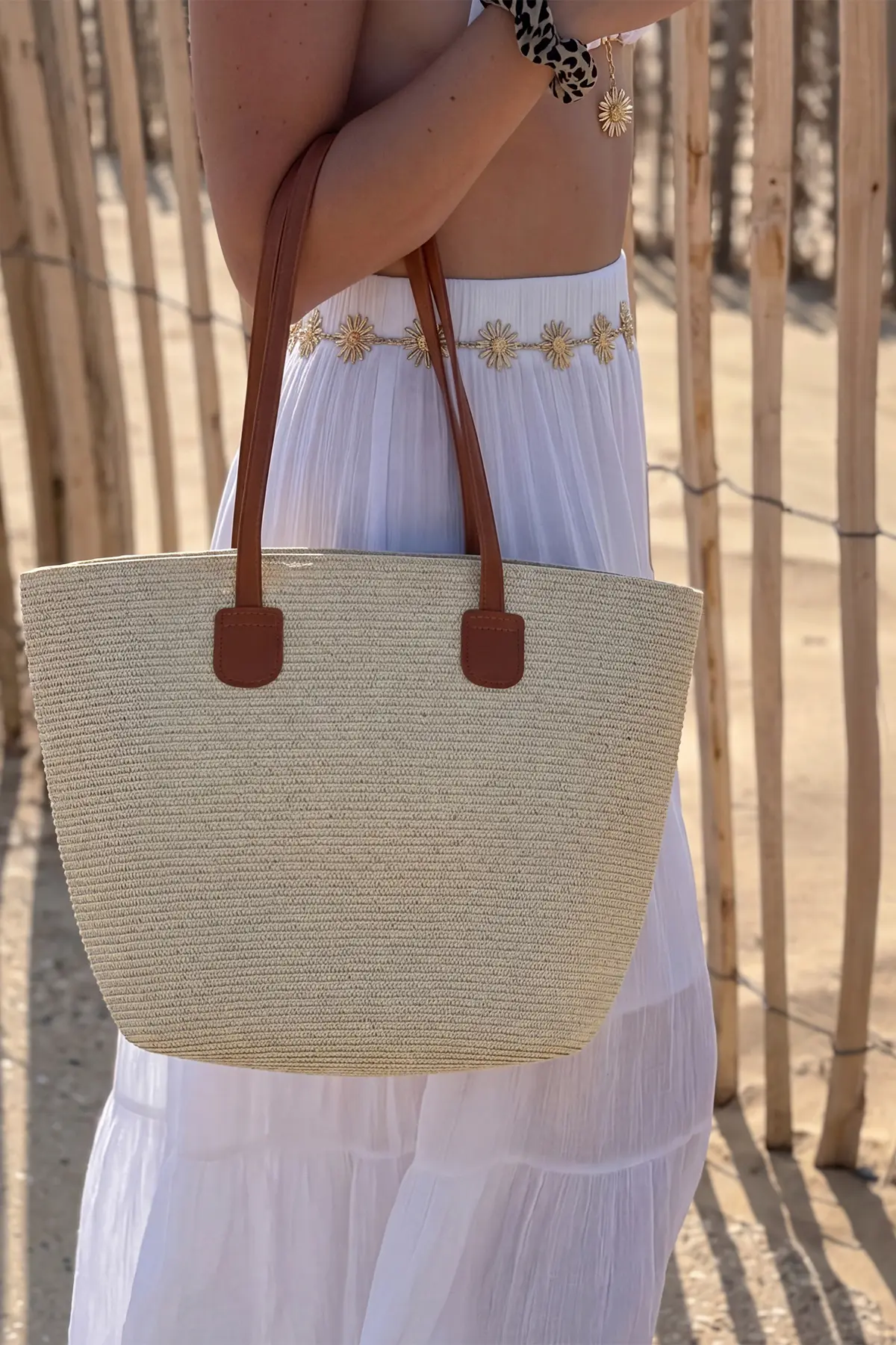 Woven Shoulder Bag